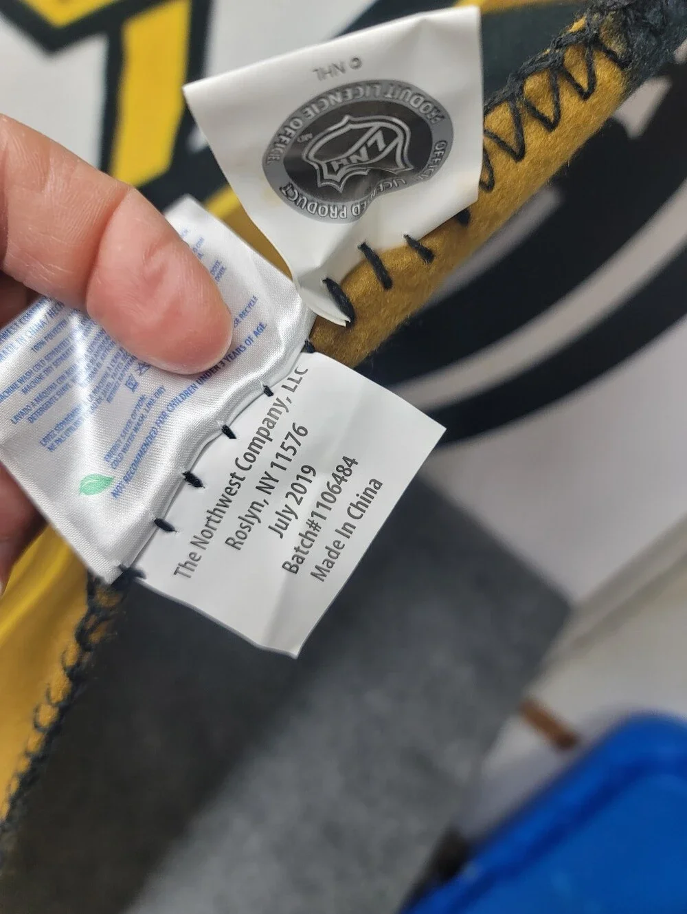 Boston Bruins 2019 NHL Throw Blanket 51x40